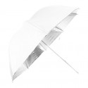 Falcon Eyes umbrella UR-32S 80cm, silver/white