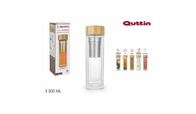 бутылка Quttin Cтекло Боросиликатное стекло (300 ml)