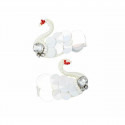 Hair Clips 2 Units Swan