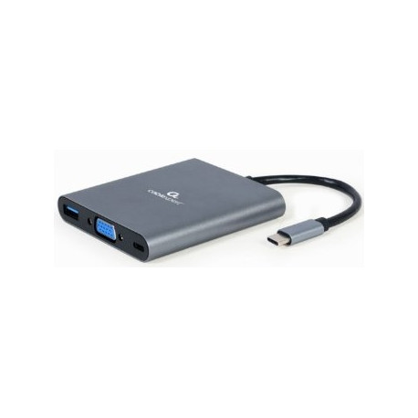 Gembird USB Type-C Multi-Port Adapter + Card Reader