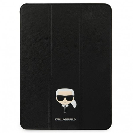 Karl Lagerfeld case for iPad 12,9" Pro 2021 KLFC12OKHK Book Cover black Saffiano Karl Head