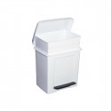 Pedal bin White 8 L