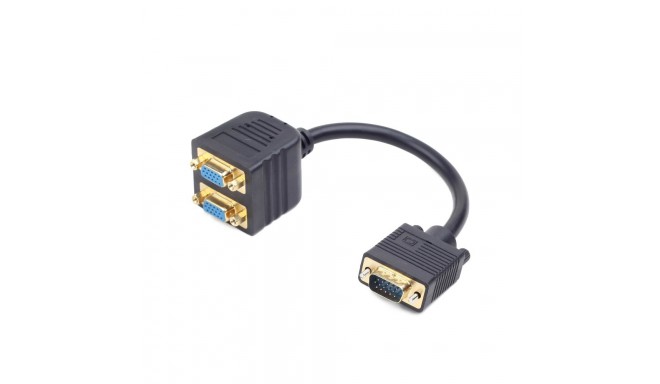 CABLE VGA DUAL SPLITTER/CC-VGAX2-20CM GEMBIRD