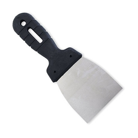 Pahtlilabidas 100mm, ei roosteta. terasest, plastikust käepide