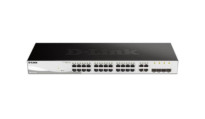 D-Link DGS-1210-24 network switch Managed L2 Gigabit Ethernet (10/100/1000) 1U Black