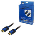 LogiLink CHB1110 HDMI cable 10 m HDMI Type A (Standard) Black, Blue