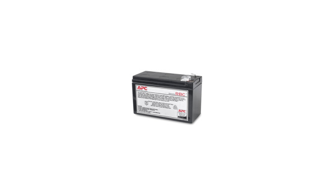 APC Replacement Battery Cartridge, VRLA battery, 7Ah, 12VDC, 2-year warranty