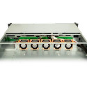 Inter-Tech IPC 1U-1404 Rack Black, Stainless steel