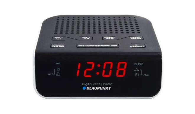 Blaupunkt CR5WH radio Clock Black, White