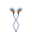 The House Of Marley Smile Jamaica Headset Wired In-ear Calls/Music Blue, White