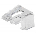 Intellinet RJ45 Repair Clip, For RJ45 modular plug, Transparent, 50 pack