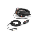 Sharkoon RUSH ER3 Headset Wired Head-band Gaming Black, Red