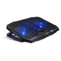Spirit of Gamer Airblade 600 notebook cooling pad 43.2 cm (17") 1500 RPM Black, Blue