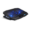 Spirit of Gamer Airblade 600 notebook cooling pad 43.2 cm (17") 1500 RPM Black, Blue