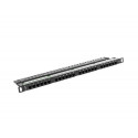 Lanberg PPU5-0024-B patch panel 0.5U