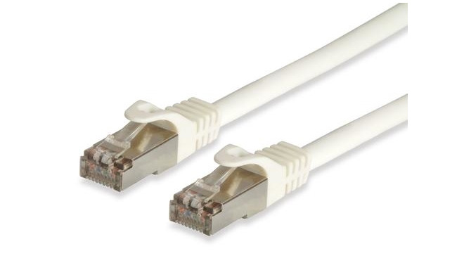 Equip Cat.6A Pro S/FTP Patch Cable, 7.5m, White