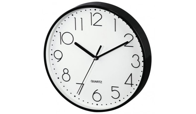 Hama PG-220 Quartz clock Circle Black, White