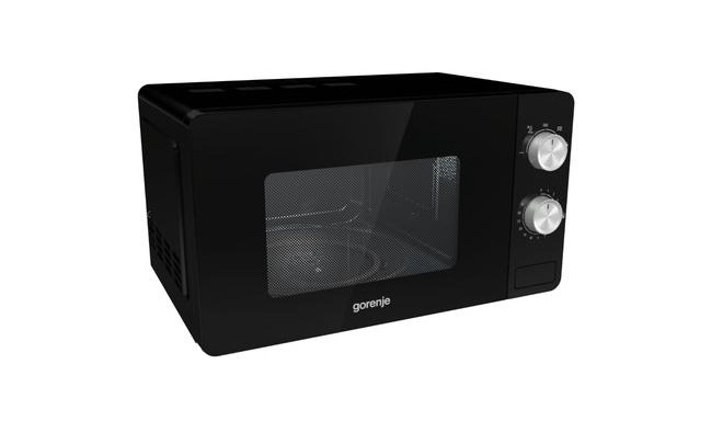 Gorenje MO20E1B Black Solo microwave Countertop 20 L 800 W