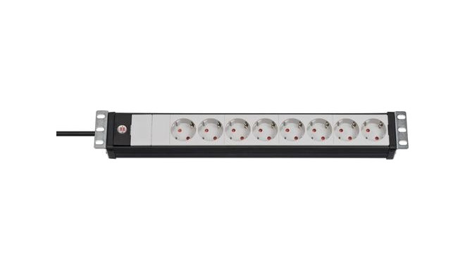 Brennenstuhl 1156057028 power distribution unit (PDU) Black, Grey