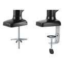 Deltaco ARM-534 monitor mount / stand 68.6 cm (27") Black Desk