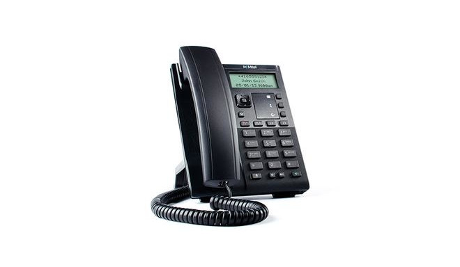 Mitel 6863 IP phone Black 2 lines LCD