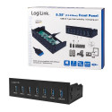 LogiLink UA0342 card reader Internal Black