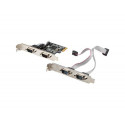 Lanberg PCE-DB9-004 interface cards/adapter Internal PCIe