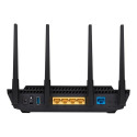 ASUS RT-AX58U wireless router Gigabit Ethernet Dual-band (2.4 GHz / 5 GHz) 4G Black