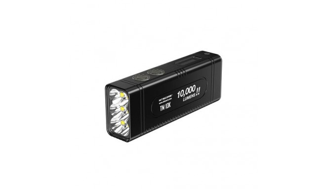 Nitecore TM10K Black Hand flashlight LED