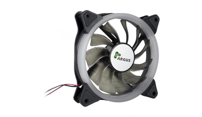 Inter-Tech Argus RS-051 RGB Computer case Fan 12 cm Black