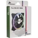 Inter-Tech Argus RS-051 RGB Computer case Fan 12 cm Black