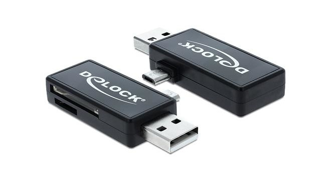 DeLOCK 91731 card reader USB 2.0 Black