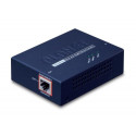 PLANET POE-E201 network extender Network transmitter & receiver Blue