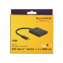 DeLOCK 87719 video splitter 2x HDMI