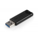 Verbatim PinStripe 3.0 - USB 3.0 Drive 128GB  - Black