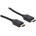 Manhattan HDMI Cable with Ethernet, 8K@60Hz (Ultra High Speed), 2m, Male to Male, Black, 4K@120Hz, U