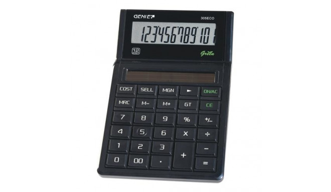 Genie 205 ECO calculator Pocket Display Black