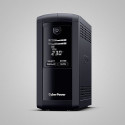 CyberPower Tracer III VP700ELCD-FR uninterruptible power supply (UPS) Line-Interactive 0.7 kVA 390 W