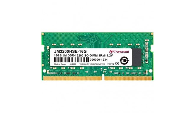 Transcend RAM JetRam DDR4-3200 SO-DIMM 16GB