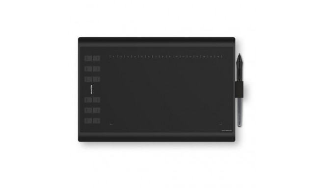 HUION H1060P graphic tablet Black 5080 lpi 250 x 160 mm USB