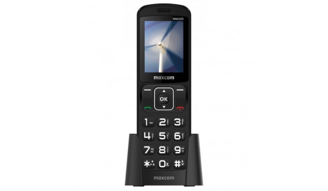 MaxCom MM32D mobile phone 6.1 cm (2.4&quot;) 100 g Black Entry-level phone