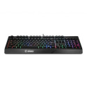 MSI VIGOR GK20 RGB Gaming Keyboard &#039; UK Layout, Membrane switches, Rainbow RGB Lighting effect,