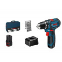 Bosch GSR 12V-15 Professional 1300 RPM Black, Blue