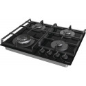 Gorenje GTW641EB hob Black Built-in 60 cm Gas 4 zone(s)