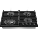 Gorenje GTW641EB hob Black Built-in 60 cm Gas 4 zone(s)