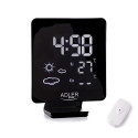 Adler AD 1176 digital weather station Black AC/Battery