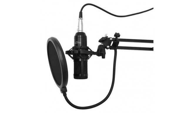 Media-Tech MT396 microphone Black Studio microphone