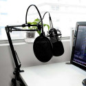 Media-Tech MT396 microphone Black Studio microphone