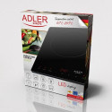 Adler AD 6513 hob Black Countertop 29 cm Zone induction hob 1 zone(s)