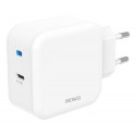 Deltaco USBC-AC139 mobile device charger White Indoor